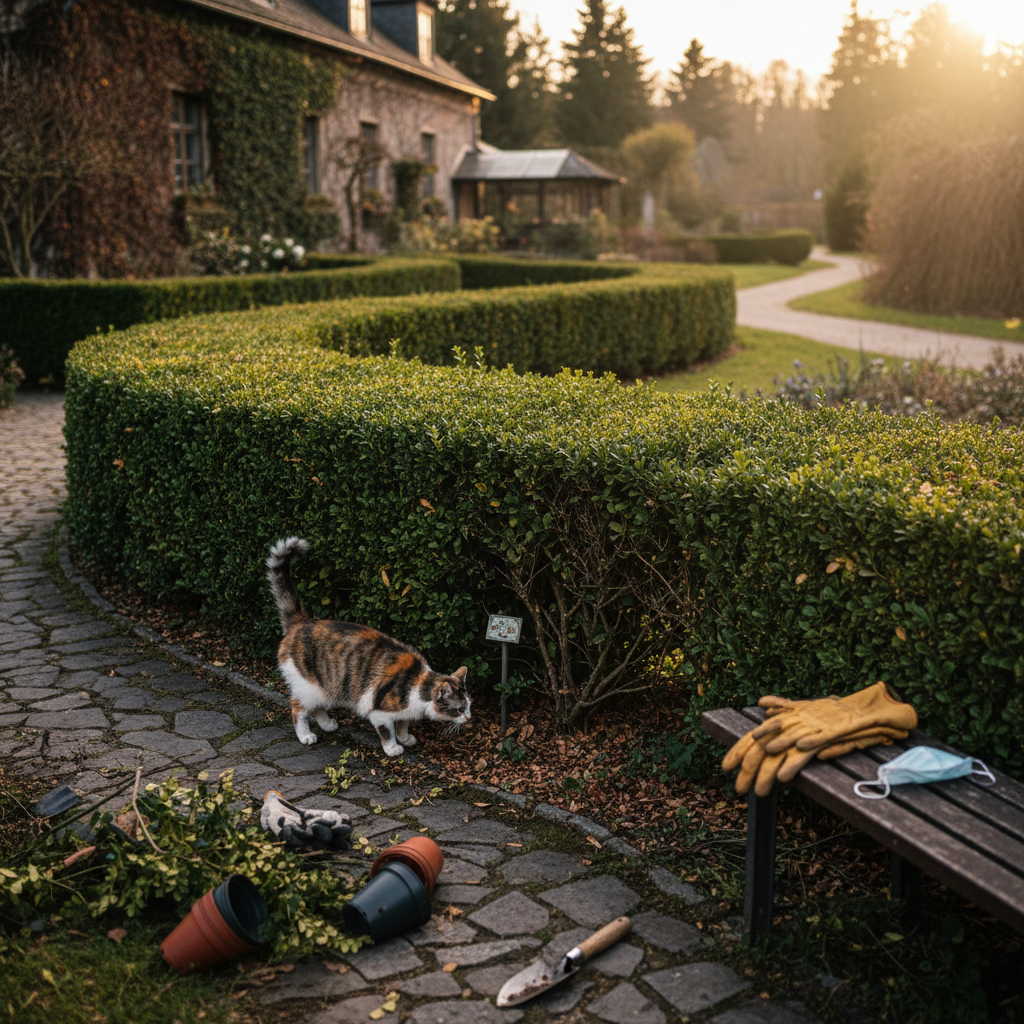 Czy bukszpan w ogrodzie jest niebezpieczny dla ludzi?